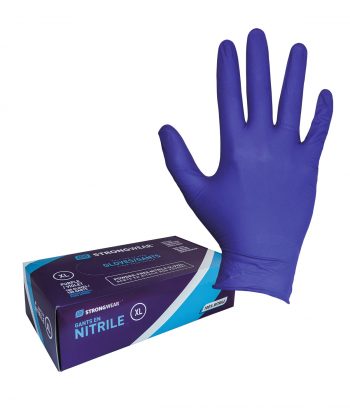 Purple Disposable Gloves (E10001)