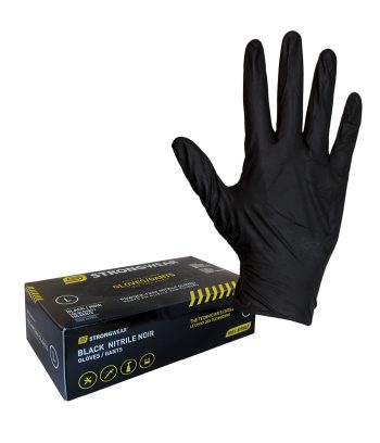 Black Disposable Gloves (E20002)